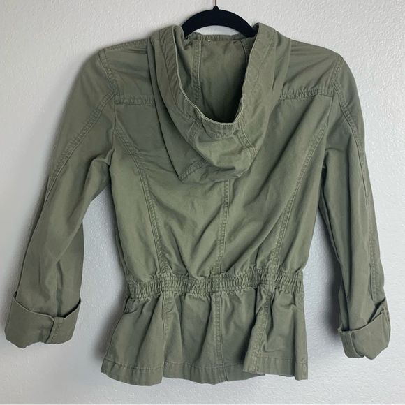Nanette Lepore Lamour Military Anorak Utility Jacket M - Picture 4 of 8